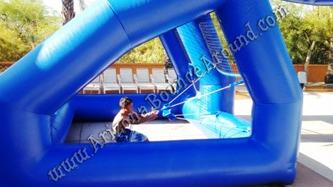 water balloon battle inflatable rental- water wars game